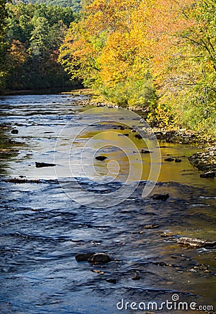 Maury River â€“ Goshen, Virginia, USA Stock Photo